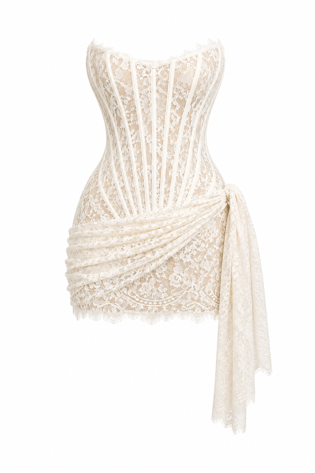 Belle Corset Dress — Kae Paris, detalle