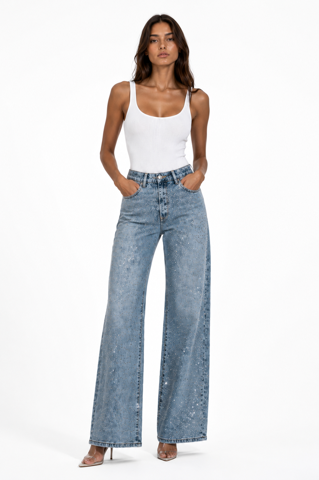 Safir Brillant Jeans — Kae Paris, detalle
