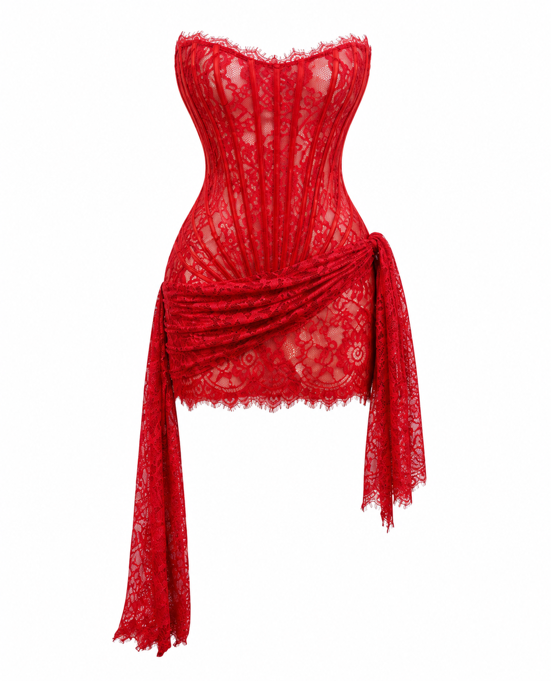 Belle Corset Dress — Kae Paris, detalle
