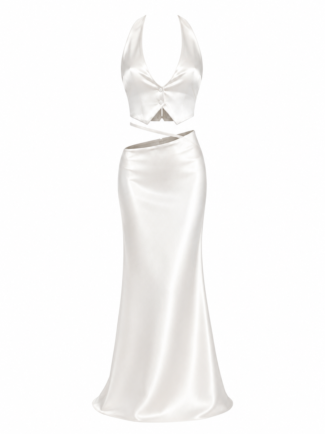 Cannes Silk Set — Kae Paris