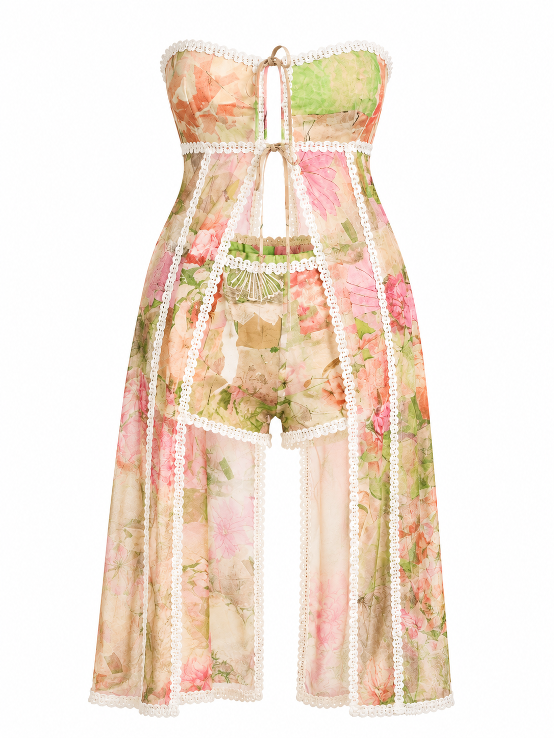 Rivière Print Co-ord — Kae Paris, detalle