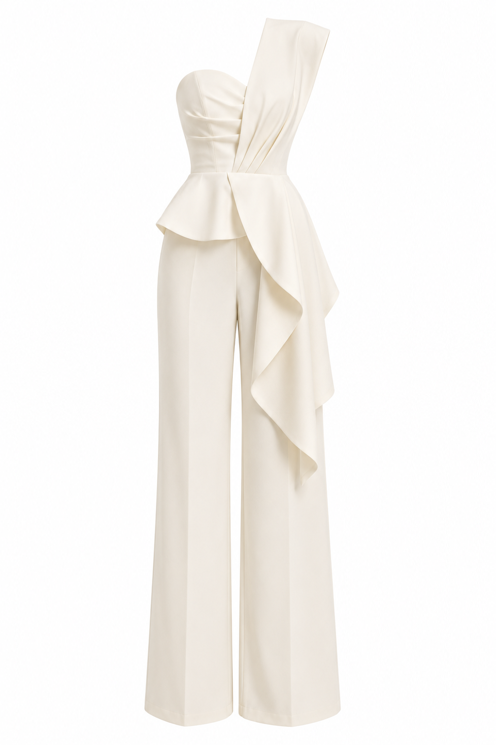 Monaco Noir Jumpsuit — Kae Paris, detalle