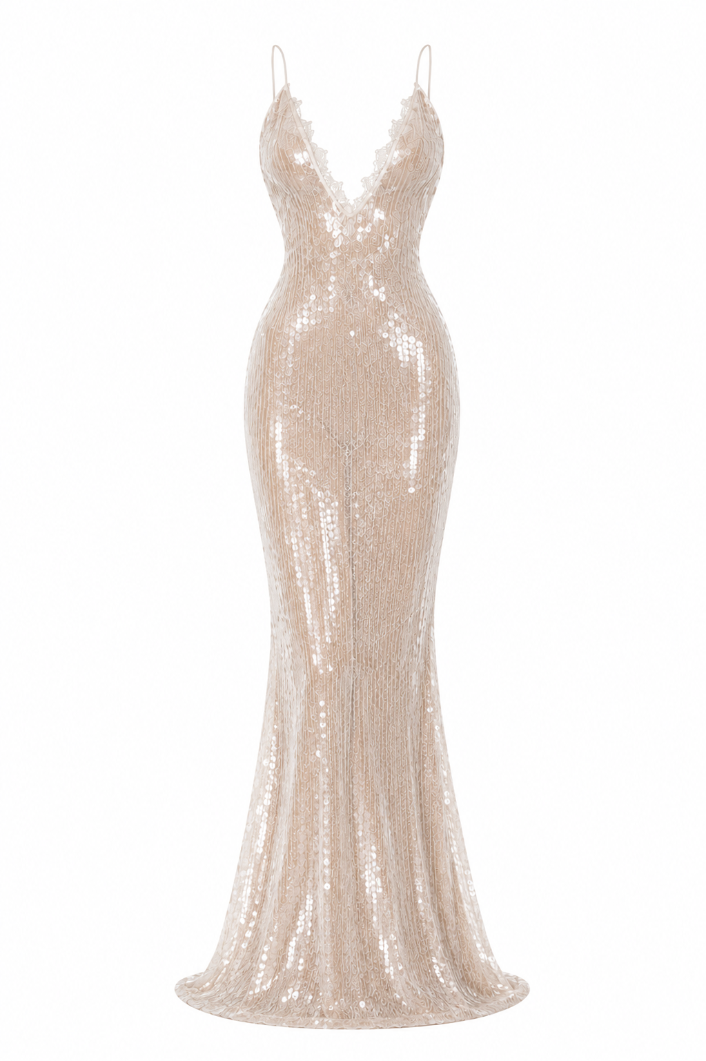 Gevine Slip Dress — Kae Paris, detalle
