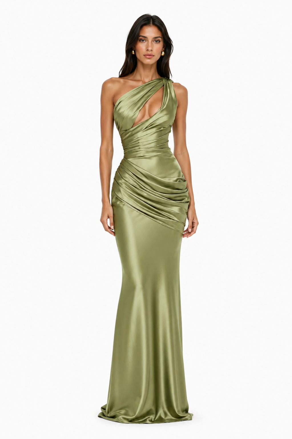 Émeraude Cutout Gown — Kae Paris, detalle