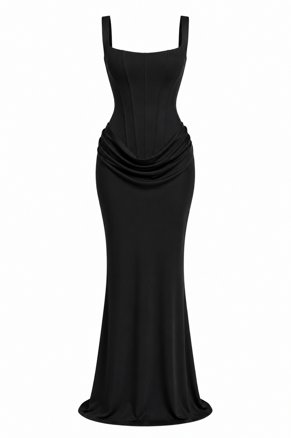 Ondine Fishtail Gown — Kae Paris, detalle
