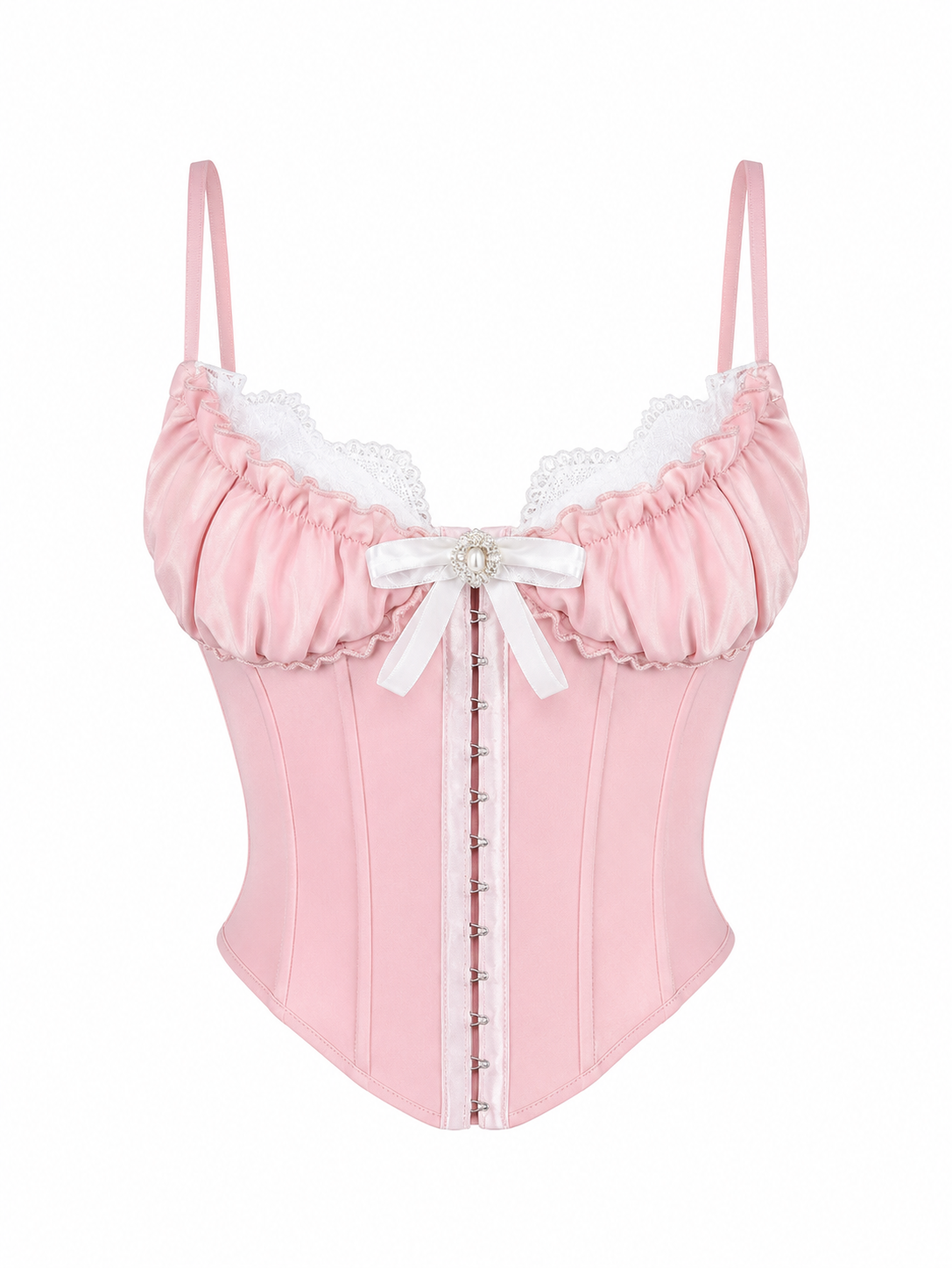 Camile Bustier Top — Kae Paris, detalle