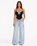 Camile Bustier Top — Kae Paris, detalle