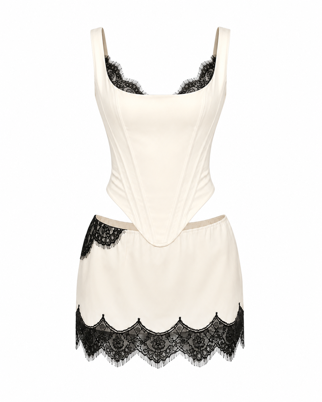 Anne Corset Set — Kae Paris, detalle