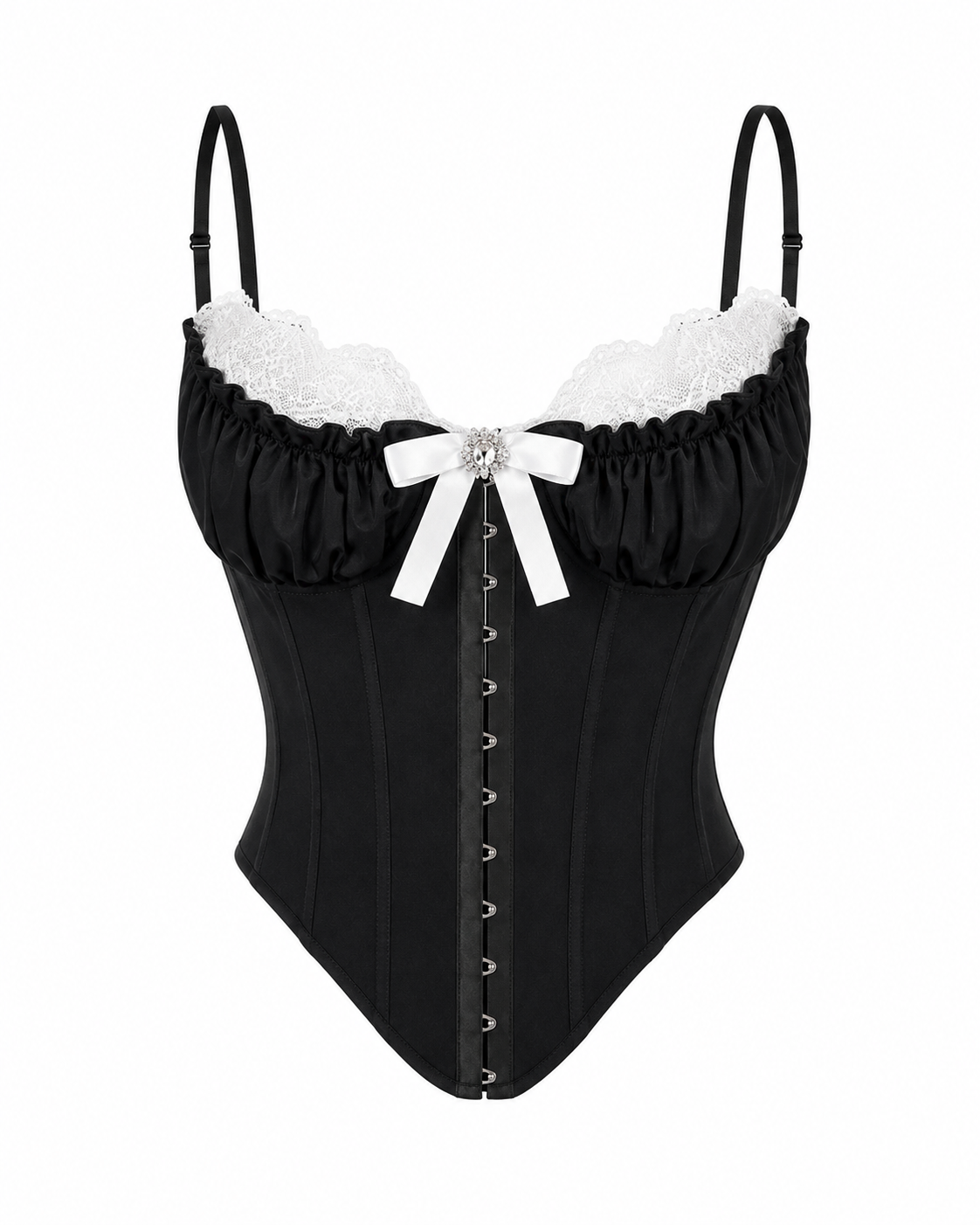 Camile Bustier Top — Kae Paris, detalle
