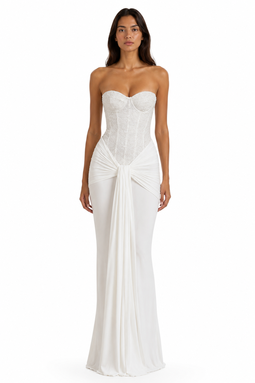 Chiara White Dress — Kae Paris